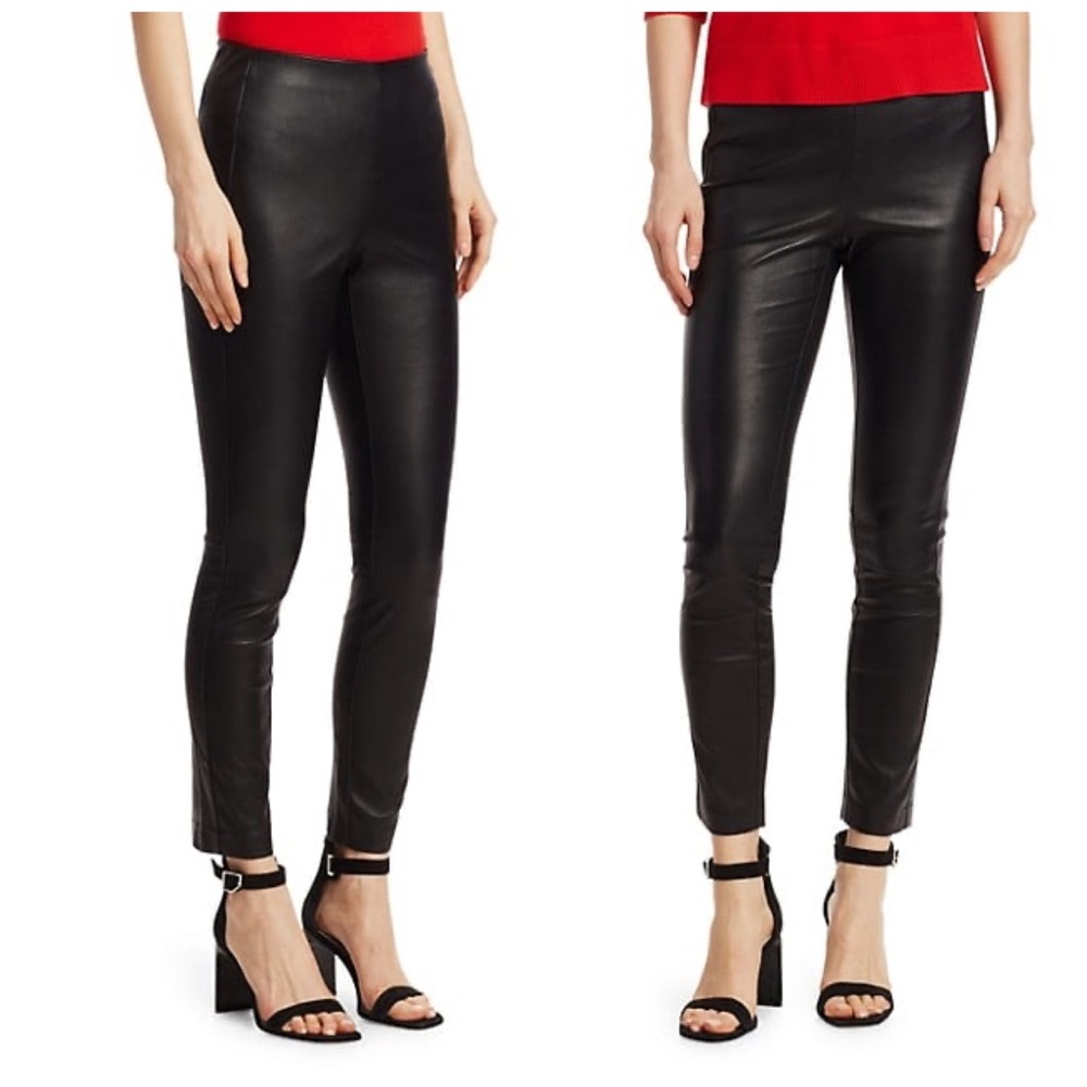 Rag and Bone Stretch Skinny Leather Pants